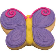 CFG32 - Garden Lavender Butterfly Cookie Favors